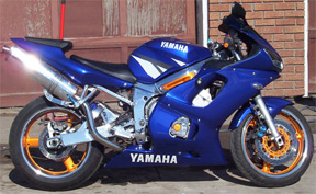 Show-finished motorcycle wheel
