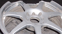 Assessing a damaged alloy wheel